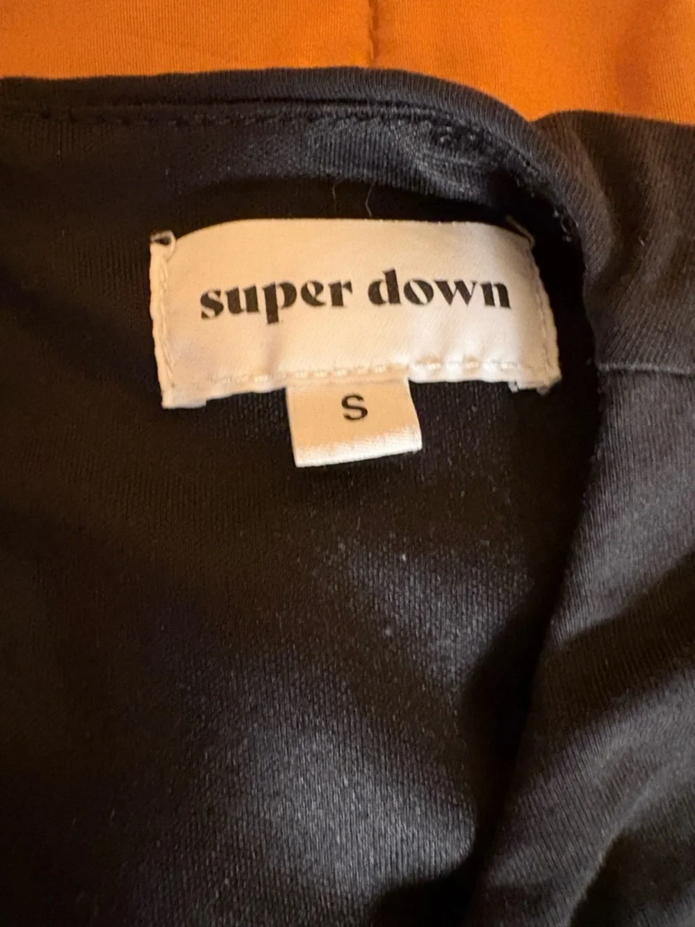 superdown Black Long Sleeve Bodycon Dress with Front Ring Cutout - Picture 5 of 5